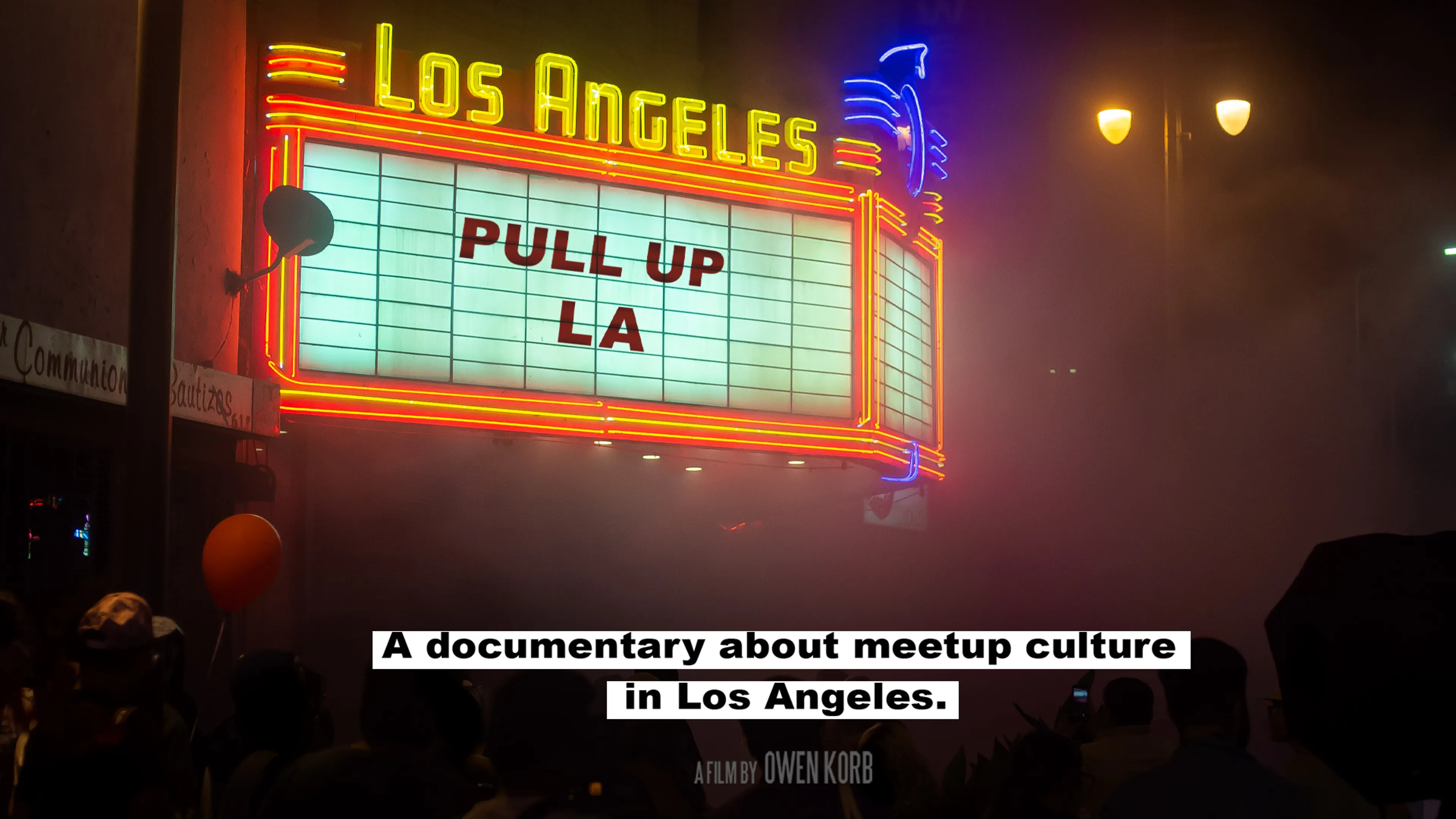 Pull up LA poster